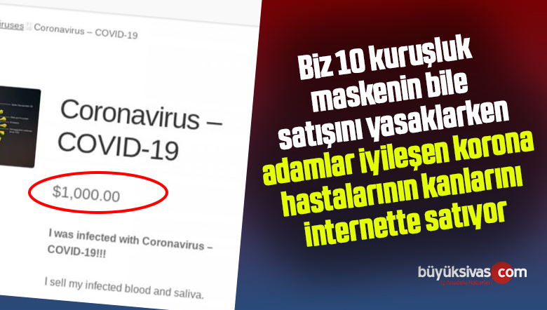 kan satışı