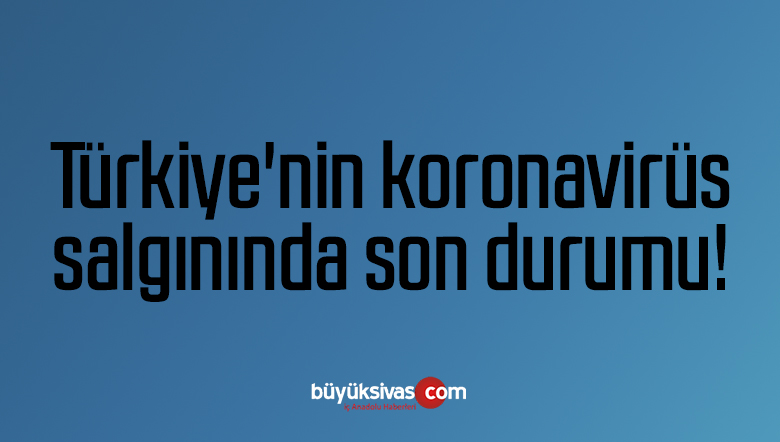 Türkiye’nin koronavirüs salgınında son durumu