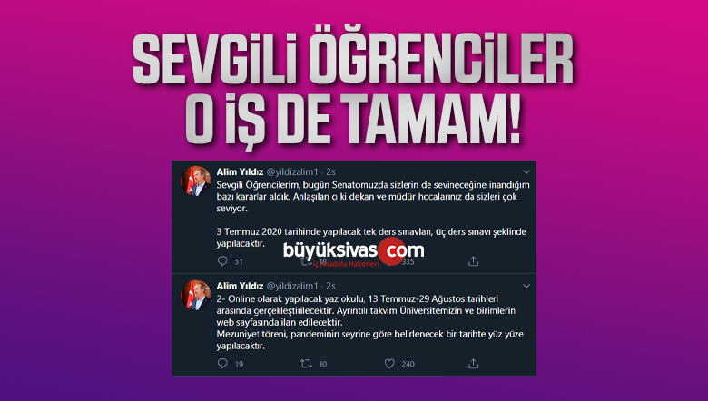 Üç ders sınavı