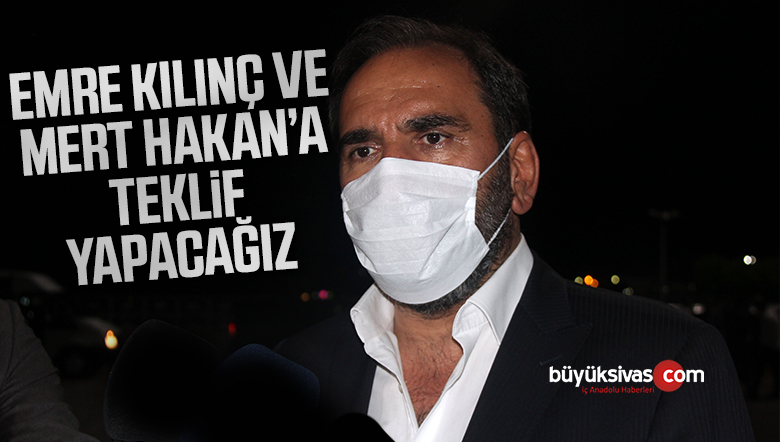 teklif yapacağız