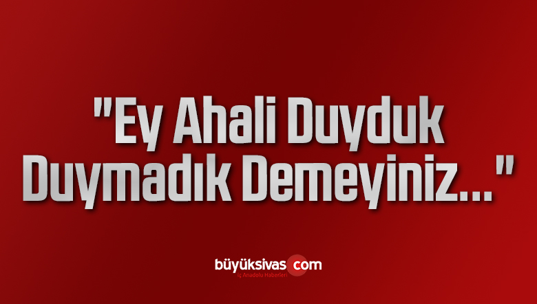 Ey Ahali