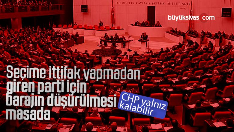 Seçim barajının düşürülmesi gündemde