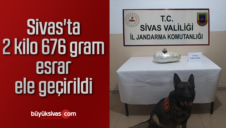 esrar ele geçirildi