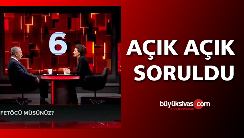 Bülent Arınç’a canlı yayında ‘FETÖ’cü müsünüz’ sorusu