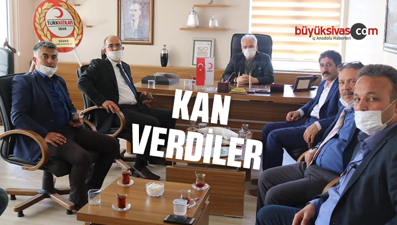 TCDD Taşımacılık A.Ş Sivas Bölge Müdürlüğü Kan Verdi!
