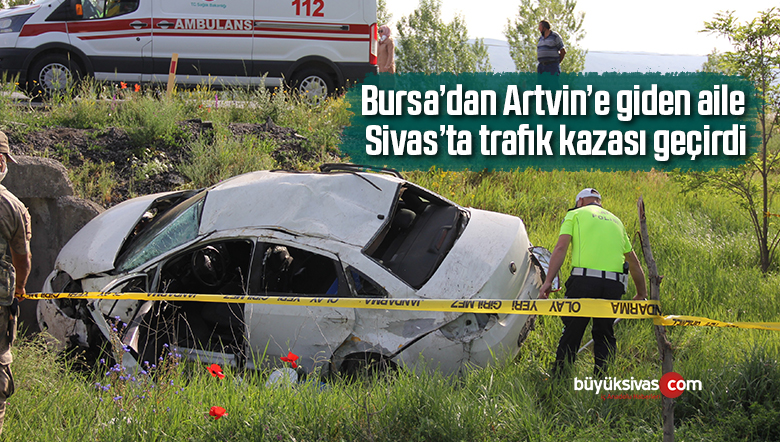 Bursa’dan Artvin’e gidiyorlardı; 2 ölü, 2 yaralı