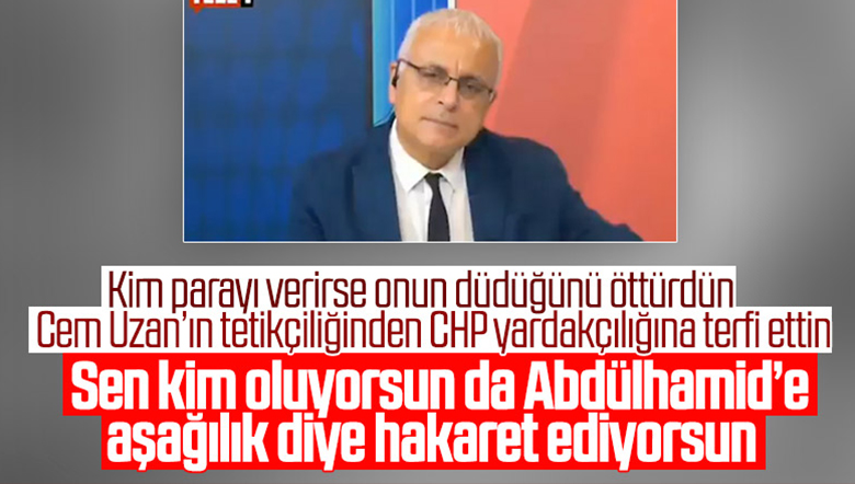 Merdan Yanardağ, Abdülhamid’e hakaret etti