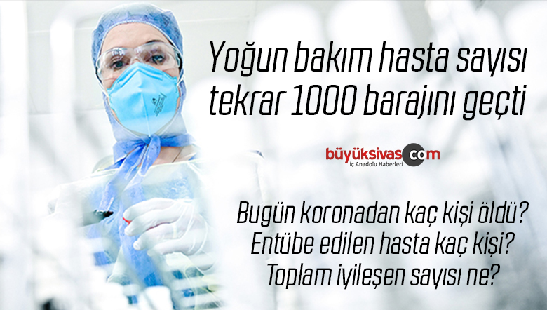yoğun bakım sayısı