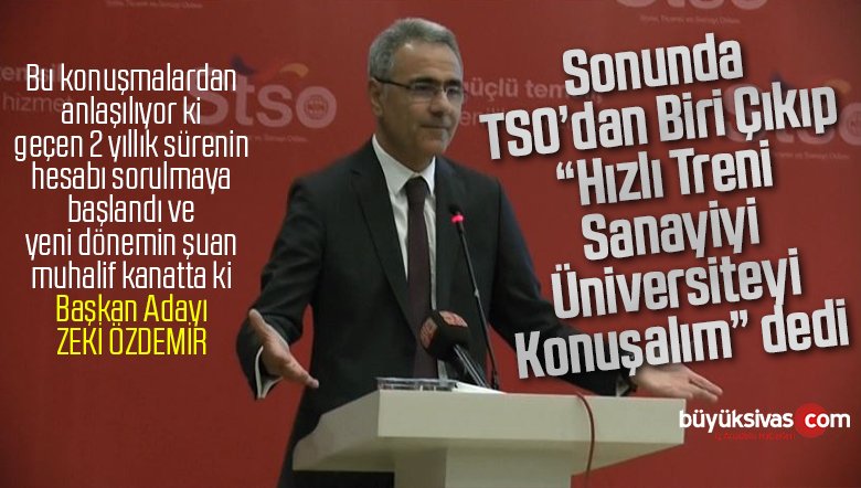 Yeni Dönemin TSO Başkan Adayı Zeki Özdemir mi Olacak? İsabetli Konuşmalar