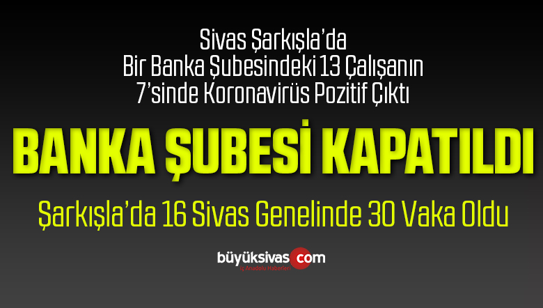 şarkışla koronavirüs