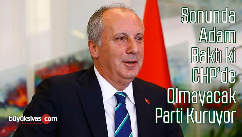 Muharrem İnce yeni parti