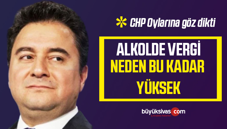 Babacan, alkollü içecek zamlarına tepki gösterdi