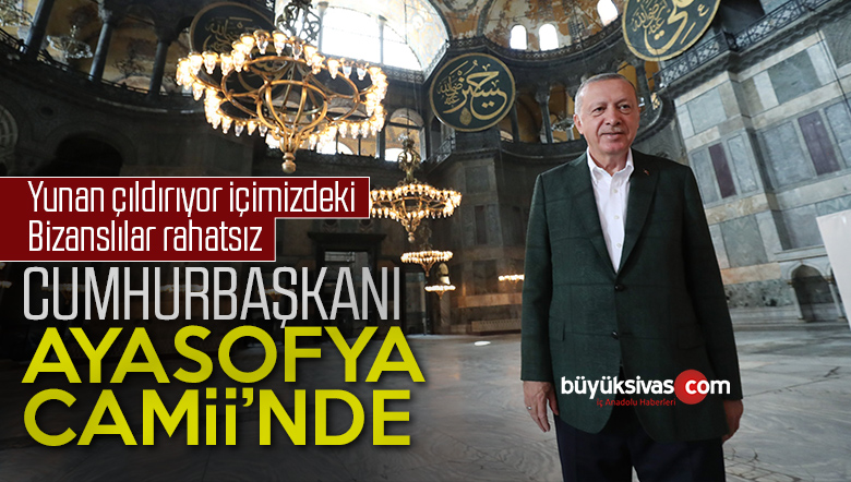 Ayasofya Camii'nde