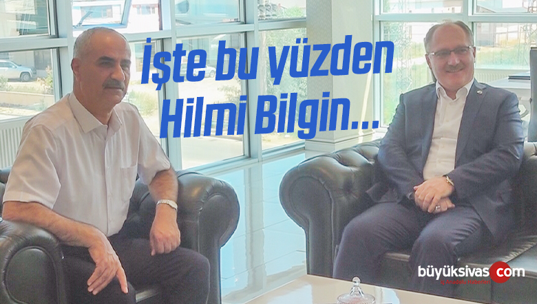 Belediye Başkanı Hilmi Bilgin Belediye Eski Başkanı Sami Aydın’ı Ziyaret Etti