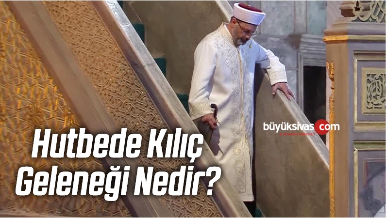 hutbede kılıç