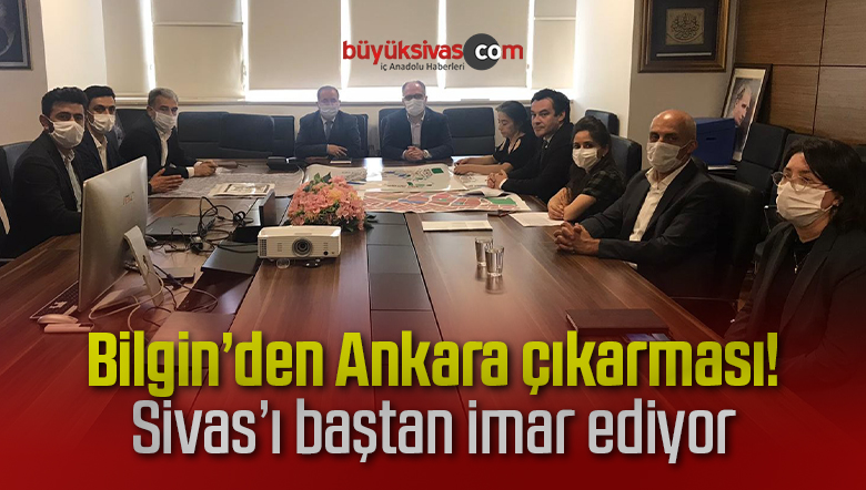 Sivas’ta kentsel dönüşüm çalışmaları