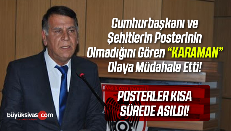 Hasan Karaman Sivas’tan Gitti Kemer’deki Olaya Müdahale Etti