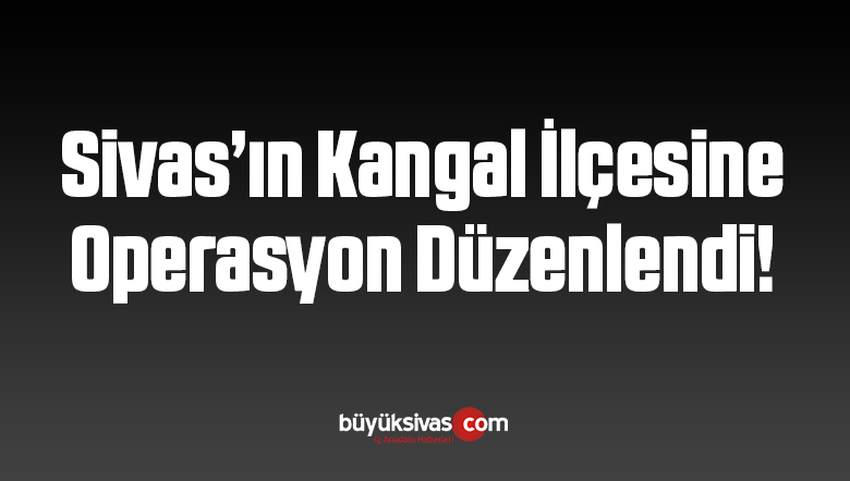 Sivas ve Kangal’da Fuhuş Operasyonu Düzenlendi! En az 16 kişi…