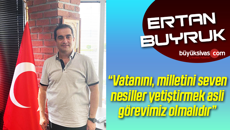 Prof. Dr. Ertan Buyruk 15 Temmuz nedeniyle mesaj yayımladı.