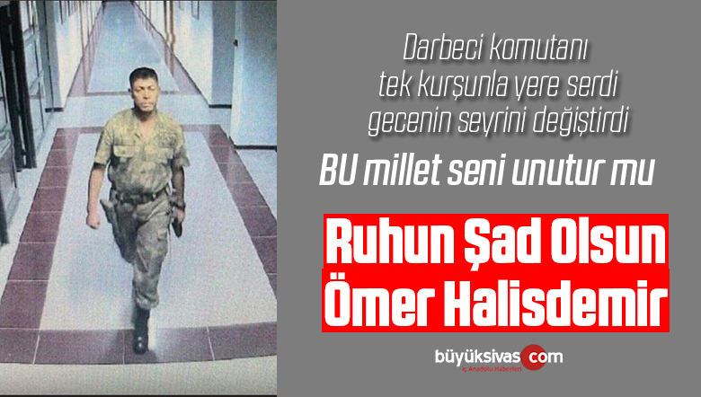 Şehit Ömer Halisdemir dualarla anılıyor
