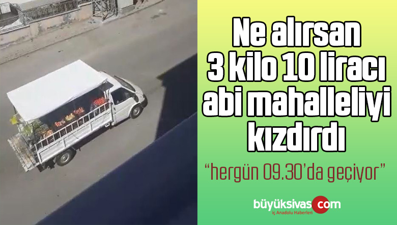 Ne alırsan 3 kilo 10 liracı geldi! “Bayrama domates Tohat domatisi geldi”