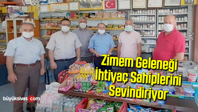 Zimem Geleneği İhtiyaç Sahiplerini Sevindiriyor