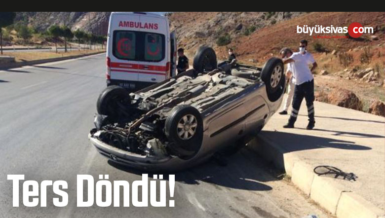 Sivas – Tokat arasında hatalı sollama sonucu kaza!