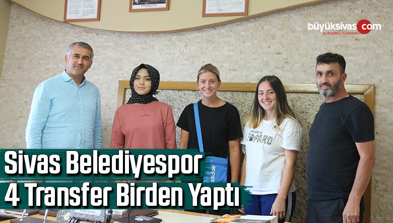 Sivas Belediyespor 4 transfer birden yaptı