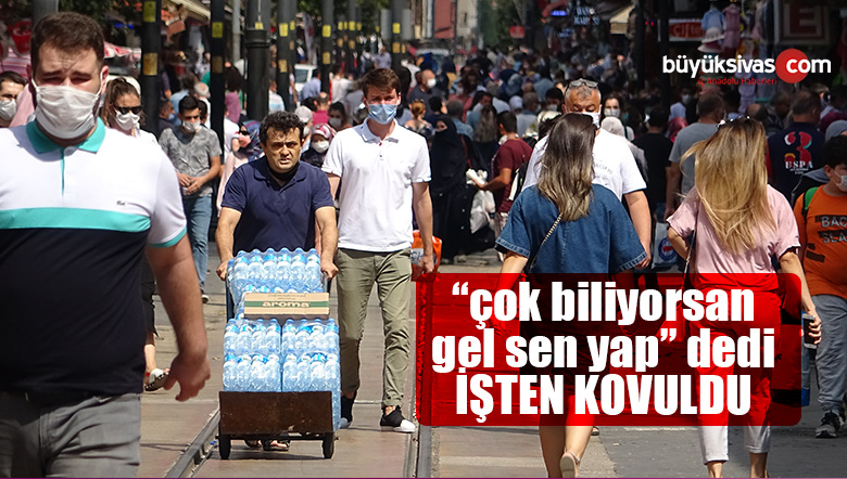 Patrona “çok biliyorsan, gel sen yap” dedi! işten kovuldu!
