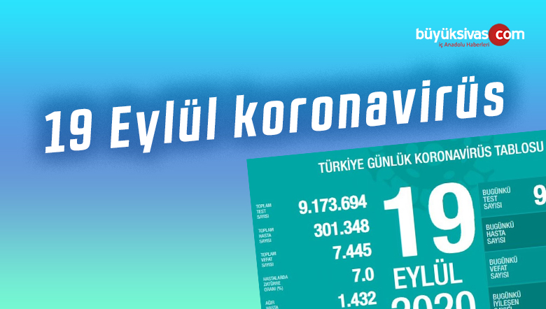 19 Eylül koronavirüs tablosu! Bu girişle önlemler artar