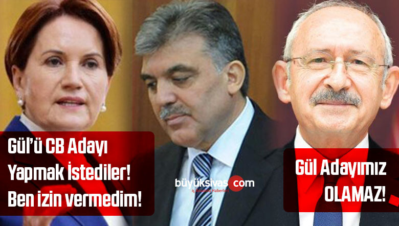 CHP “Abdullah Gül Cumhurbaşkanı adayımız olamaz”