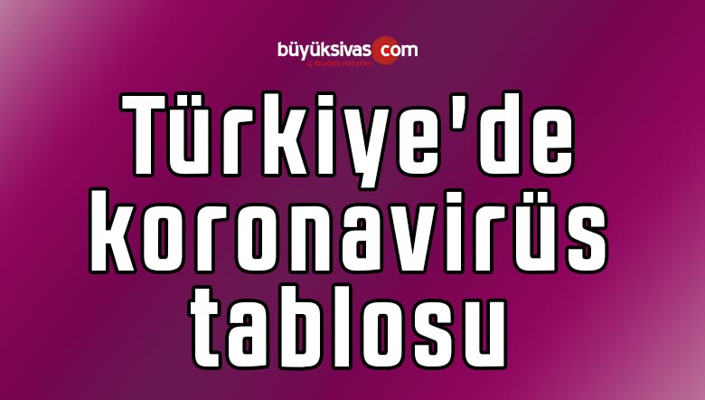 Türkiye'de koronavirüs
