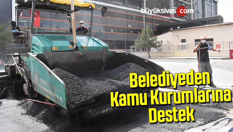 Belediyeden Kamu Kurumlarına Destek