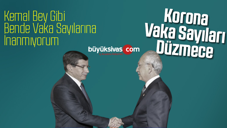 Ahmet Davutoğlu: Korona vaka sayıları düzmece