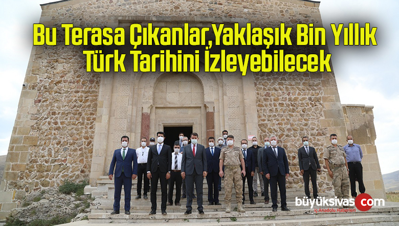Bu terasa çıkanlar, yaklaşık bin yıllık Türk tarihini izleyebilecek