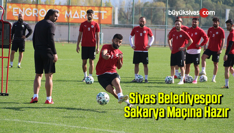 Sivas Belediyespor, Sakarya maçına hazır