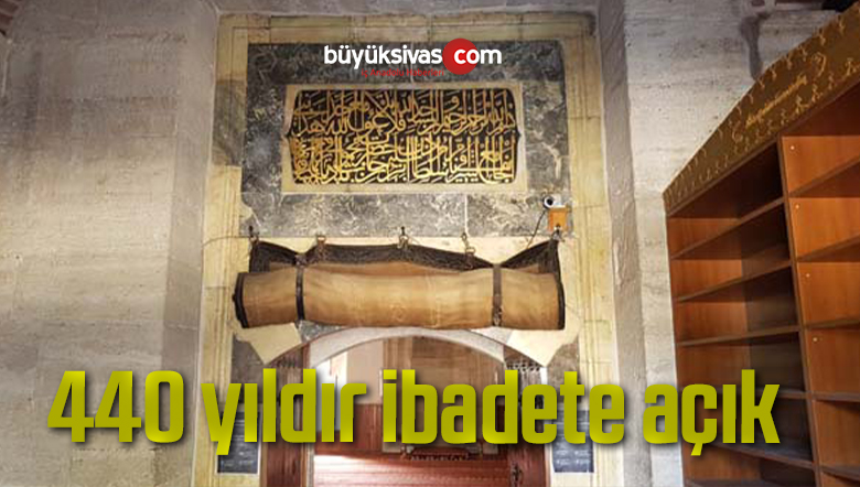 440 yıldır ibadete açık
