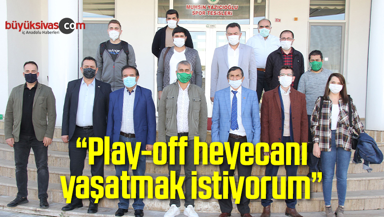 Genç: “Play-off heyecanı yaşatmak istiyorum”