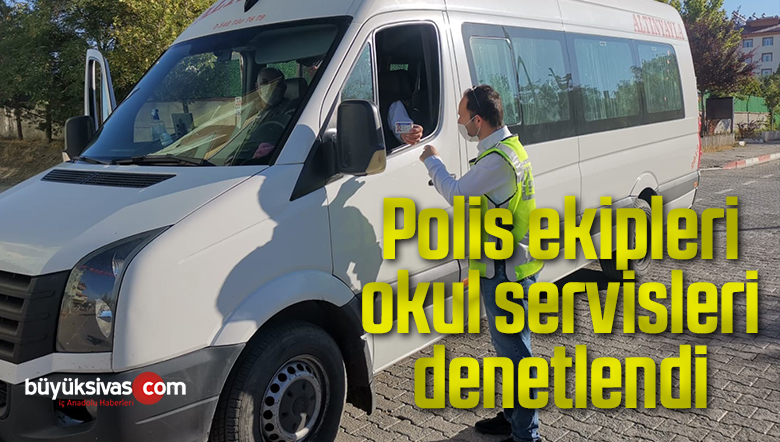 Altınyayla’da okul servisleri denetlendi