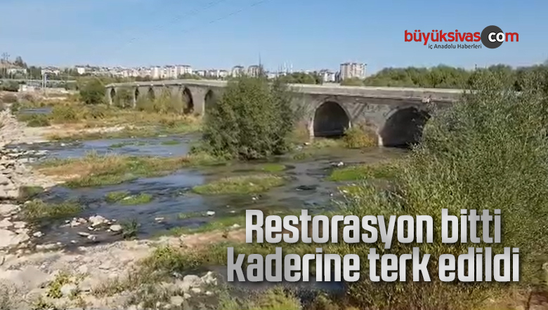 Restorasyon bitti kaderine terk edildi