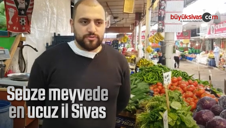 Sebze meyvede en ucuz il