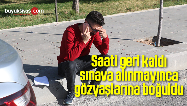 gözyaşlarına boğuldu