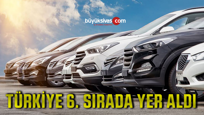 Avrupa otomotiv pazarı eylülde yüzde 2,9 büyüdü! Türkiye 6. sırada yer aldı