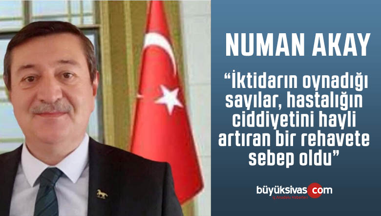 DP Sivas İl Başkanı Akay : “İki haftadır aldıkları tedbirler göstermelik!”