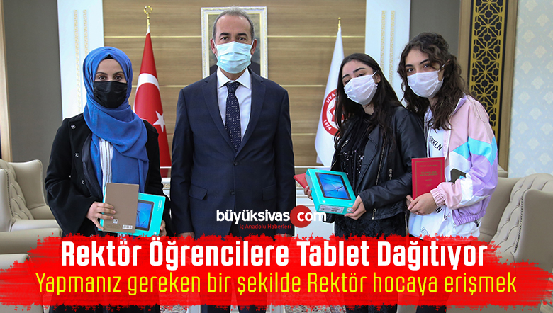 Tablet Dağıtıyor