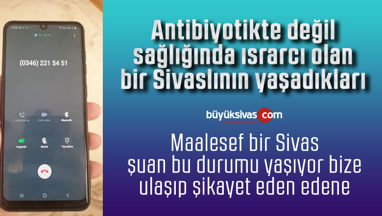 “Covid pozitif olduğu için karantinadayız il sağlık müdürlüğüne ulaşamıyoruz”