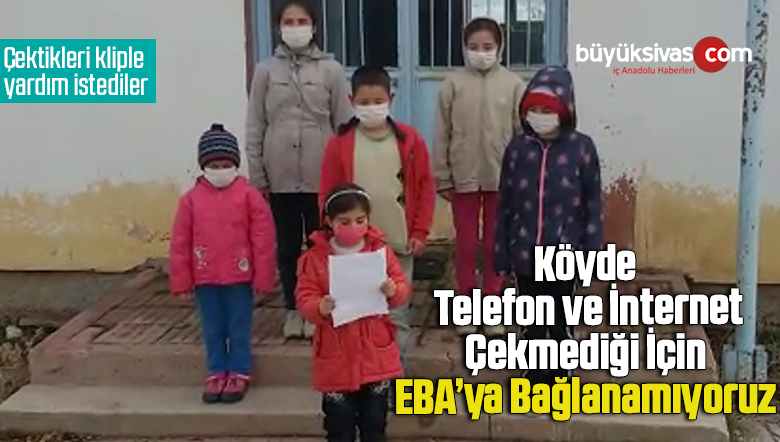 Çektikleri kliple yardım isteyip, okuma isteklerini haykırdılar