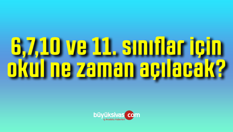 okul ne zaman açılacak