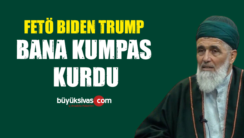 sahte şeyh Fatih Şağban, Trump, Biden ve FETÖ’yü suçladı