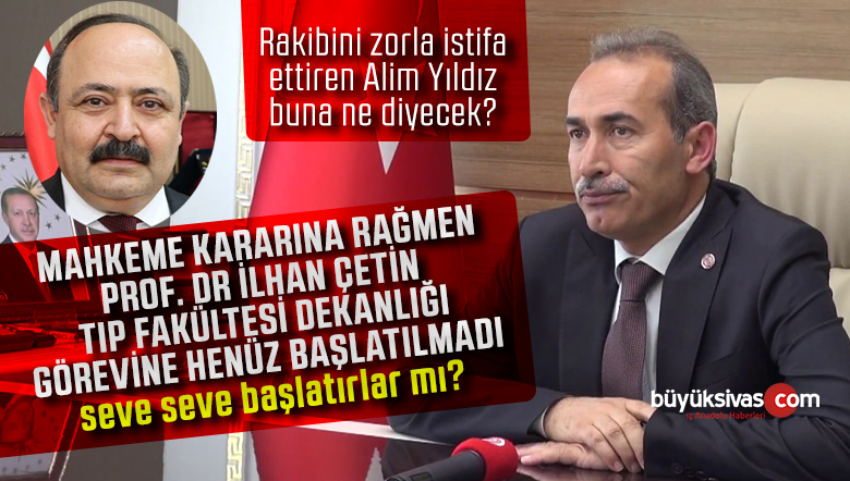 Cumhuriyet Üniversitesi Mahkeme Kararını Bile Dinlemiyor!